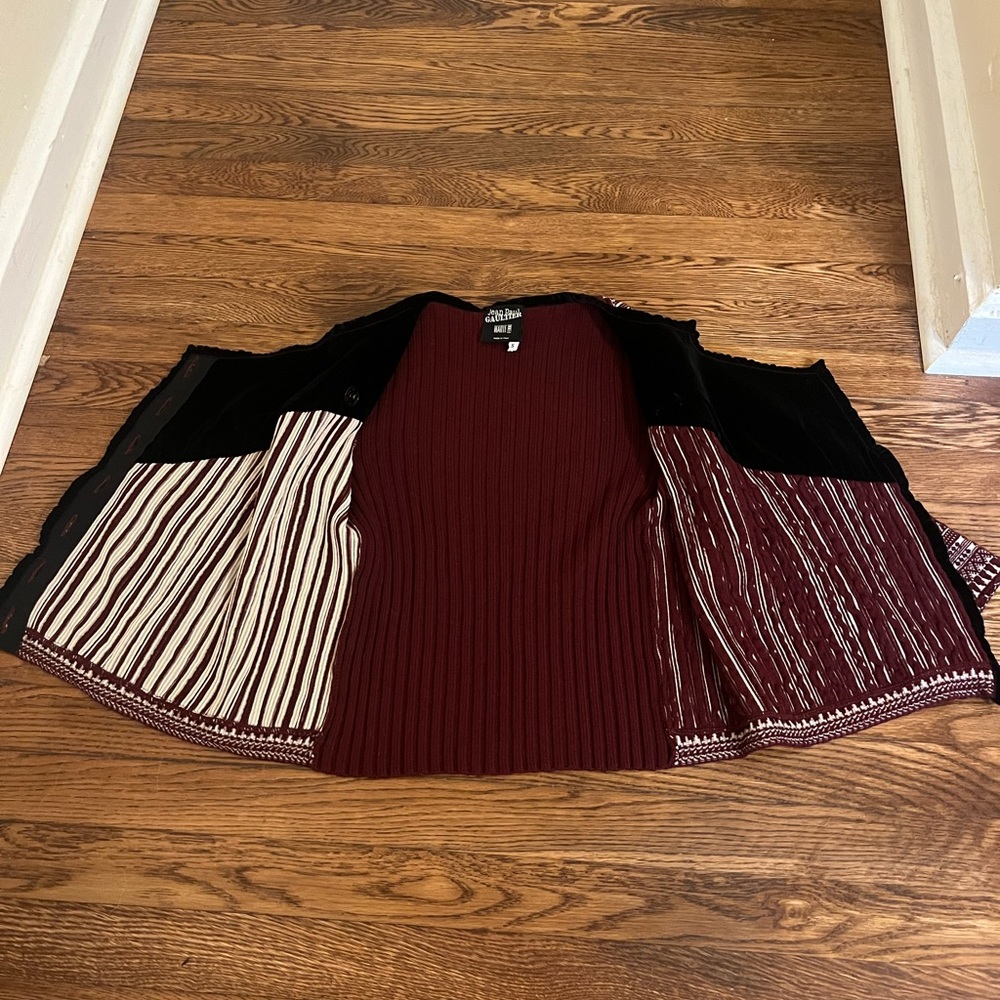 Vintage Jean Paul Gaultier Knit Wrap Top - Picture 8 of 9